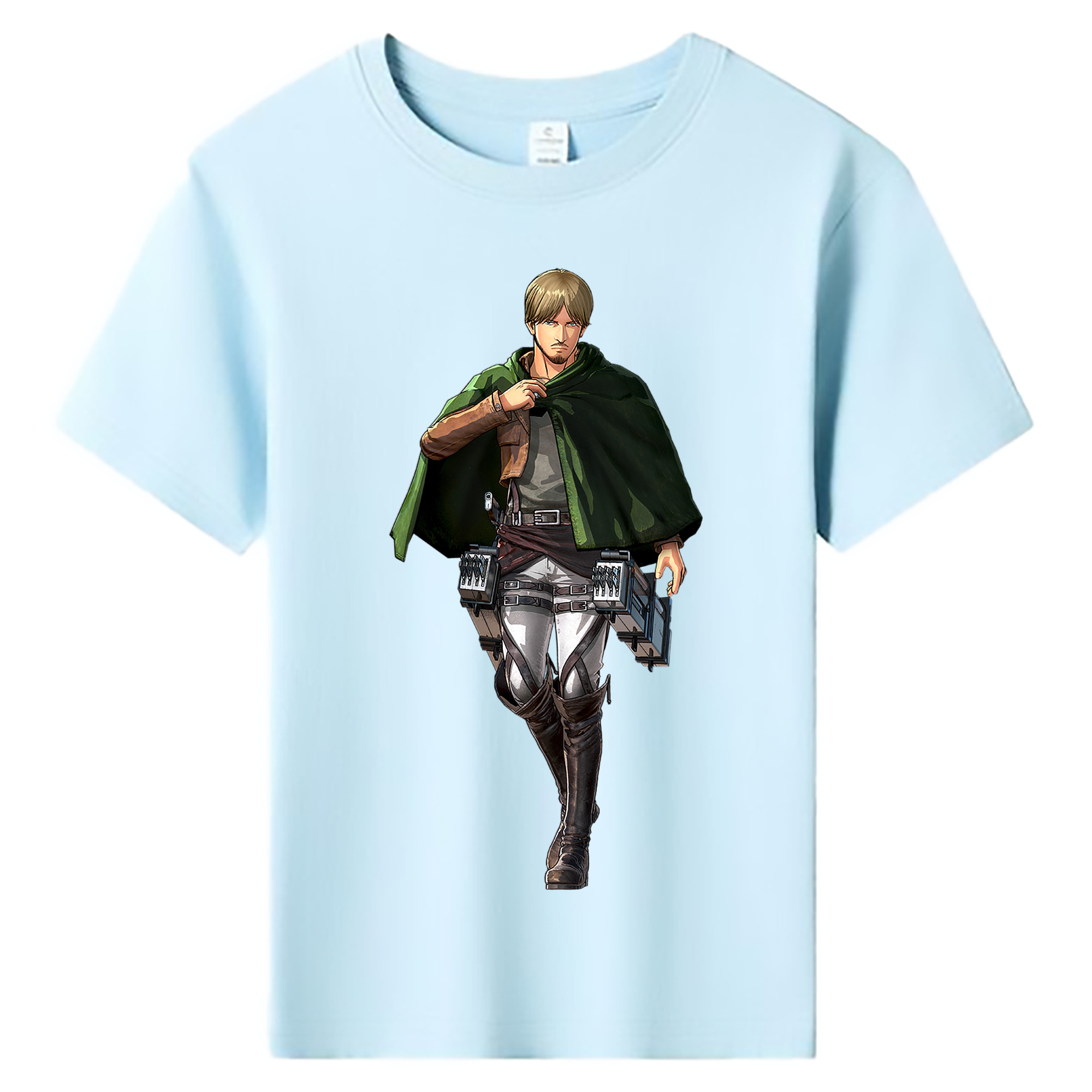 （画像用） 進撃の巨人 ミケ·ザカリアス Attack on Titan Mike Zakarius 綿100％キッズTシャツ（フロントプリント）